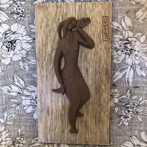 Wall decor plaque